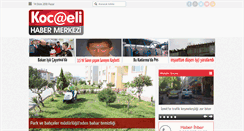 Desktop Screenshot of kocaelihabermerkezi.com
